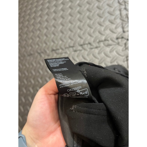 Maeve The Colette Full Length Pants Womens 27 Black Faux Leather Wide Leg - Picture 5 of 9